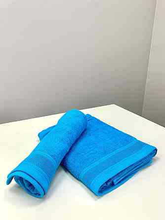 Комплект рушників Ideal Textile з бордюром 2 шт (50х80 см 70х130 см) в різних кольорах (56860748) Мо Чернівці