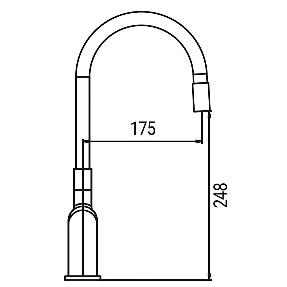 Змішувач для кухні Koer KB-70029-01 Колір хром (KR5486) ( 22712 ) Харьков - изображение 8
