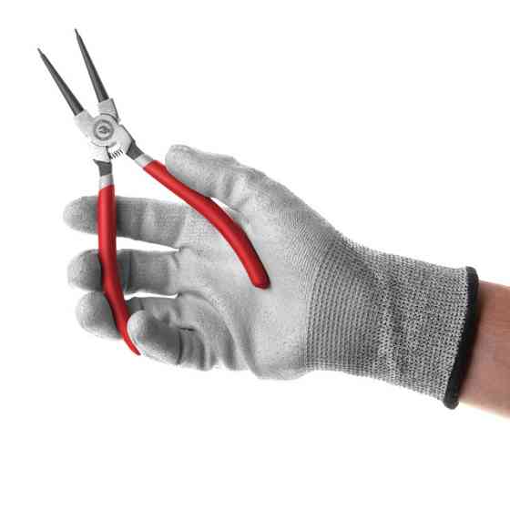 Щипці для стопорних кілець INTERTOOL HT-7011, 180мм - якість та зручність Львів