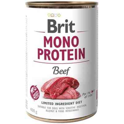 Вологий корм для собак Brit Care Mono Protein Beef з яловичиною (8595602555338) Вінниця