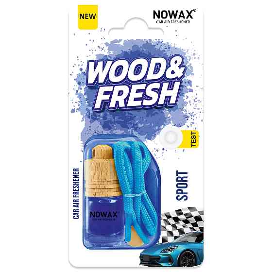 Ароматизатор повітря в блістері Nowax Wood&Fresh - Sport Львів