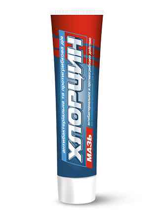 Мазь Хлорцин туба 100 г O.L.KAR. Вінниця