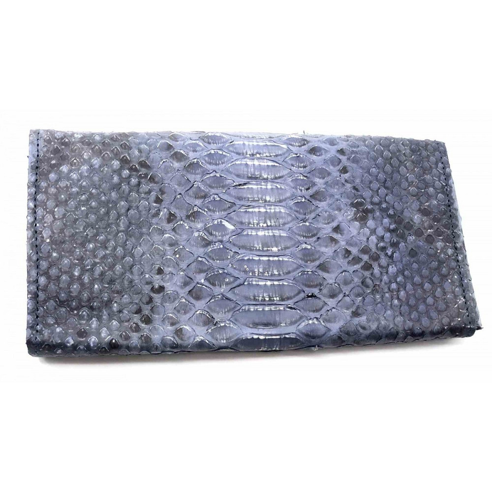 Гаманець жіночий шкіряний сірий Київ - фото 2