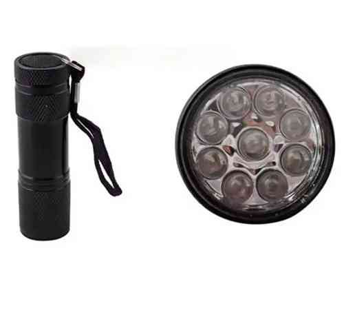 Мини УФ фонарь 9LED для проверки документов и банкнот Киев