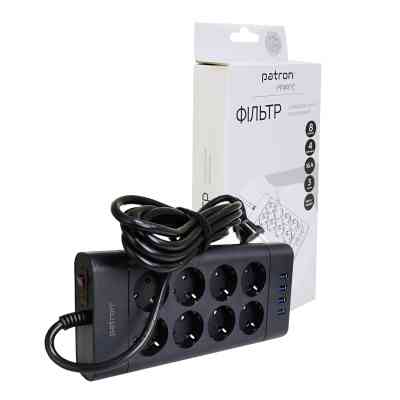 Сетевой фильтр питания Patron SP-1683-USB (EXT-PN-SP-1683-USB) Винница