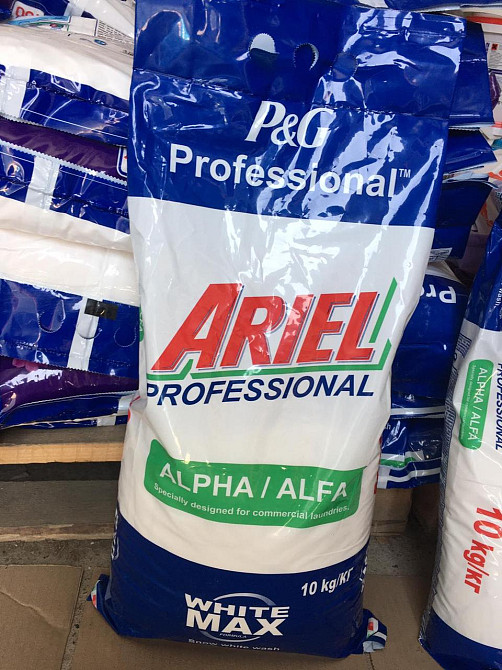 🧺 Ariel Professional Alpha 10 кг – Сніжна чистота для професійного прання! 🔷 Професійна формула White Max Київ - фото 1