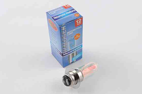 Лампа P15D-25-1 (1 ус)   12V 35W/35W   (хамелеон розовая) Мукачево