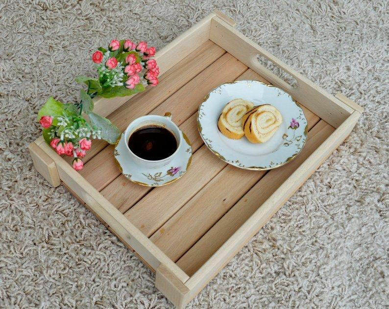 Поднос деревянный 