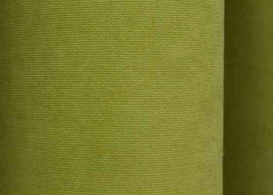 Шторна тканина мікровелюр Petek колір салатовий 1500ш Київ