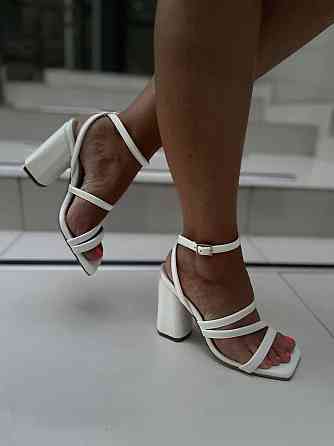 SANTINI Босоніжки жіночі SANTINI 957381-16 білі (літо, шкіра натуральна) (5153) лише 37р. Коломия