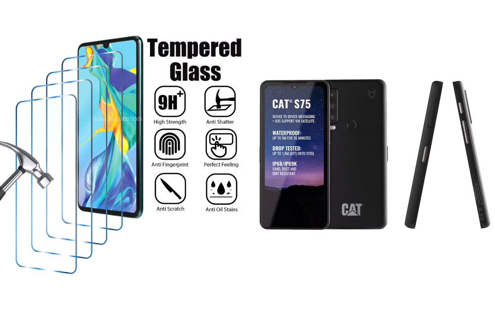 Защитное стекло ArmorGlass для CAT S75 – устойчивое к царапинам и ударам Киев - изображение 1