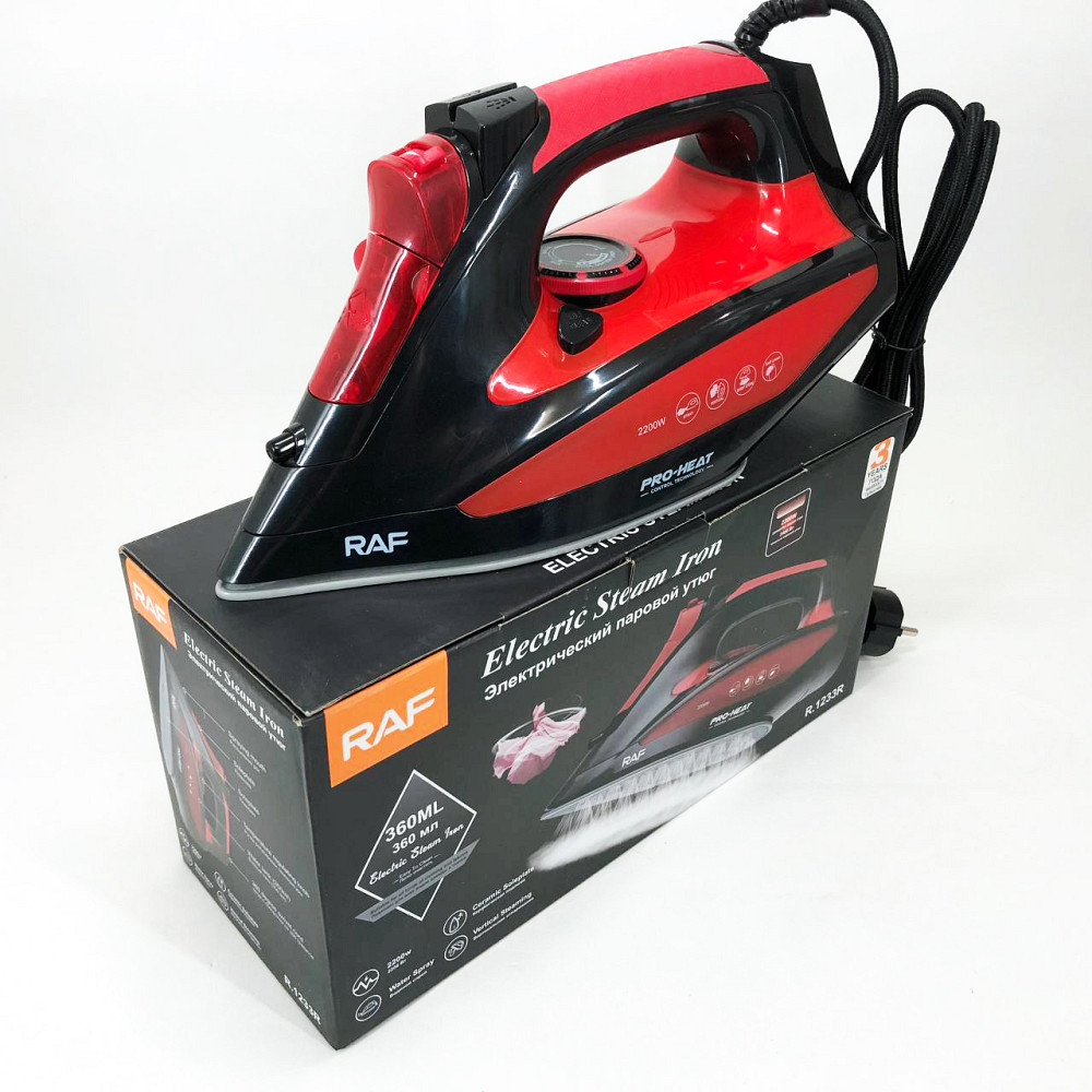 Утюг для глажки стрелок на брюках RAF R.1233 2200 Вт, Утюг для глажки любого типа одежды WH-26 Ивано-Франковск - изображение 6