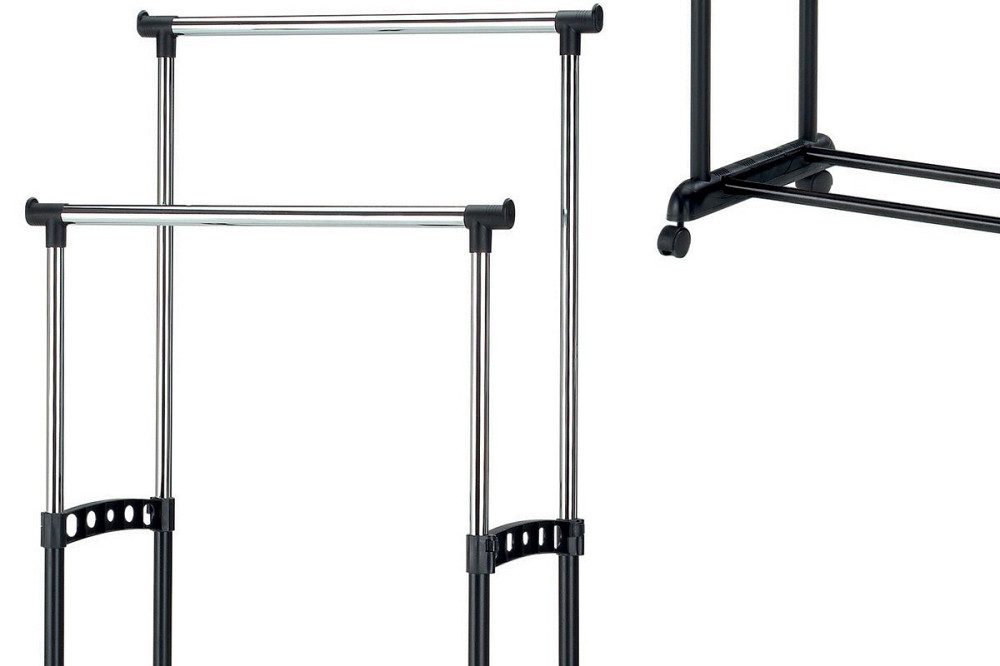 Вішак NOVA II хром/чорний Київ - фото 2