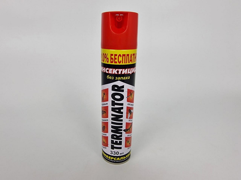 Дихлофос від усіх комах Термінатор 330 мл (1 шт.) Харків - фото 2