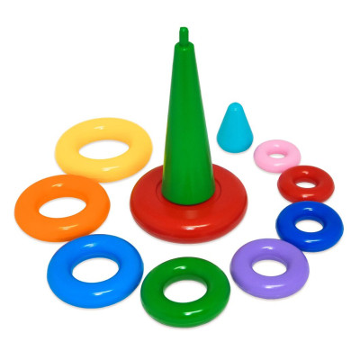 Розвиваюча іграшка Tigres Пірамідка ЛЮКС в коробці (39372) Вінниця - фото 2