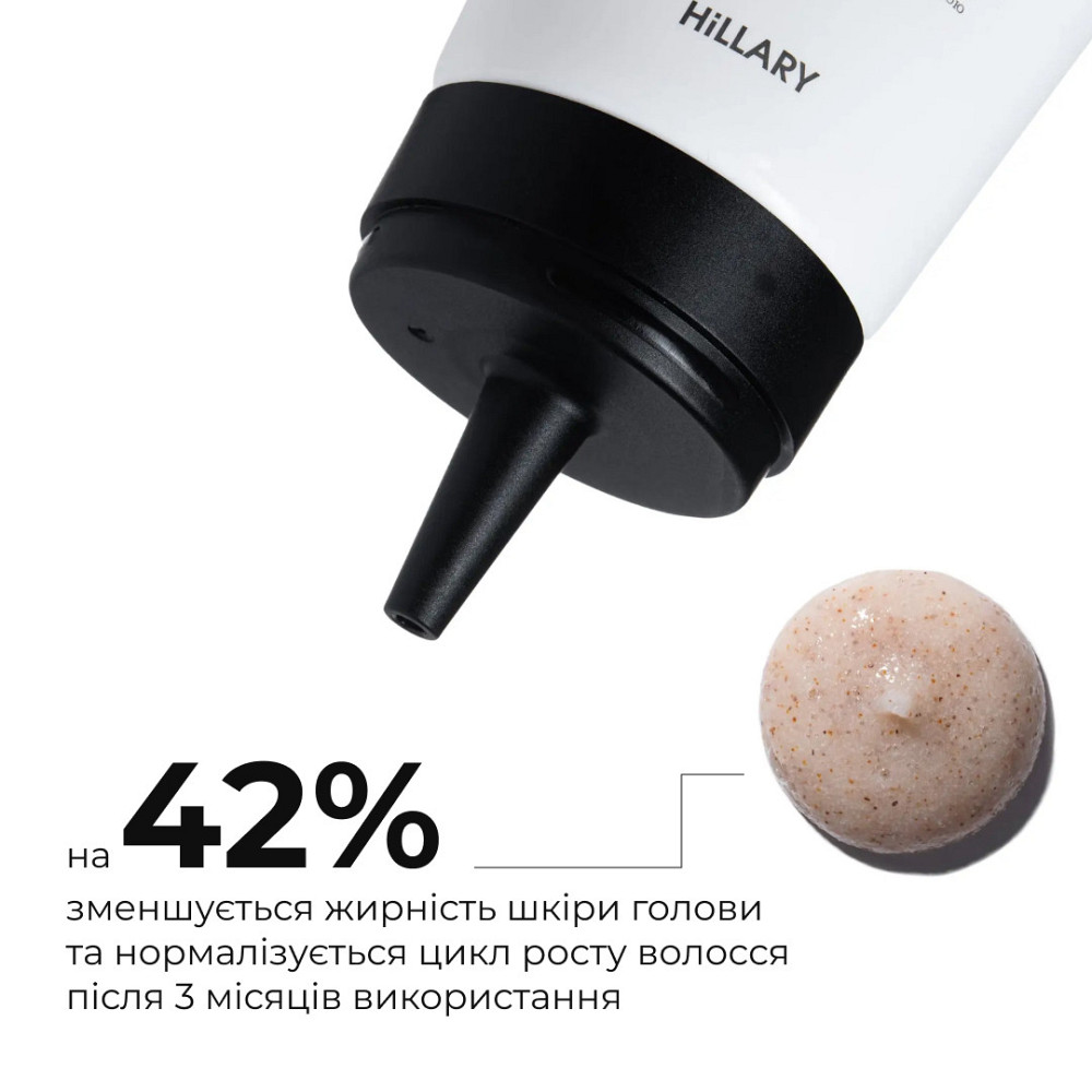 Комплект для глибокого очищення та відновлення волосся і шкіри голови Hillary Deep Cleanse & Hair Restoration Київ - фото 9