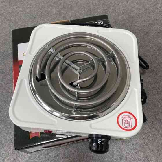 Электроплита настольная от сети Crownberg CB-3740, Плита электрическая настольная компактная XK-31 Львов