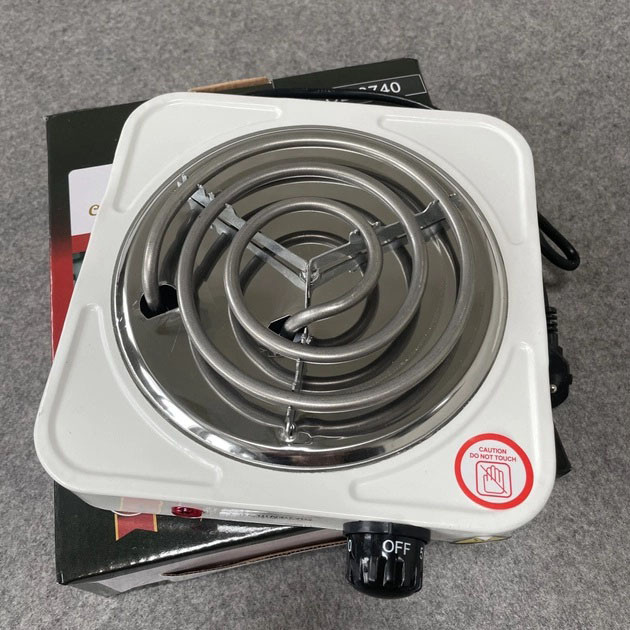 Электроплита настольная от сети Crownberg CB-3740, Плита электрическая настольная компактная XK-31 Львов - изображение 3