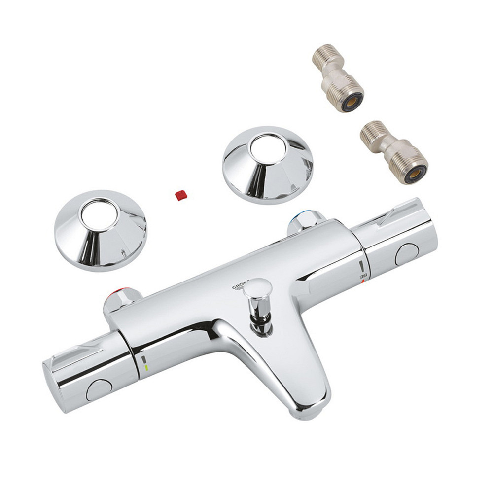 Смеситель для ванны Grohe Grohtherm 800 34567000 с душевым гарнитуром 27853001 (34567001) хром Киев - изображение 3