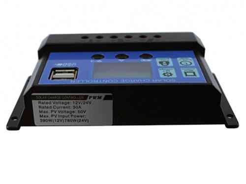 Контролер заряду сонячної батареї MHZ KW1230 ШІМ 12-24В 30А Винница