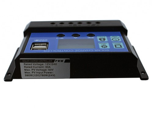 Контролер заряду сонячної батареї KW1230 ШІМ 12-24В 30А Вінниця - фото 3