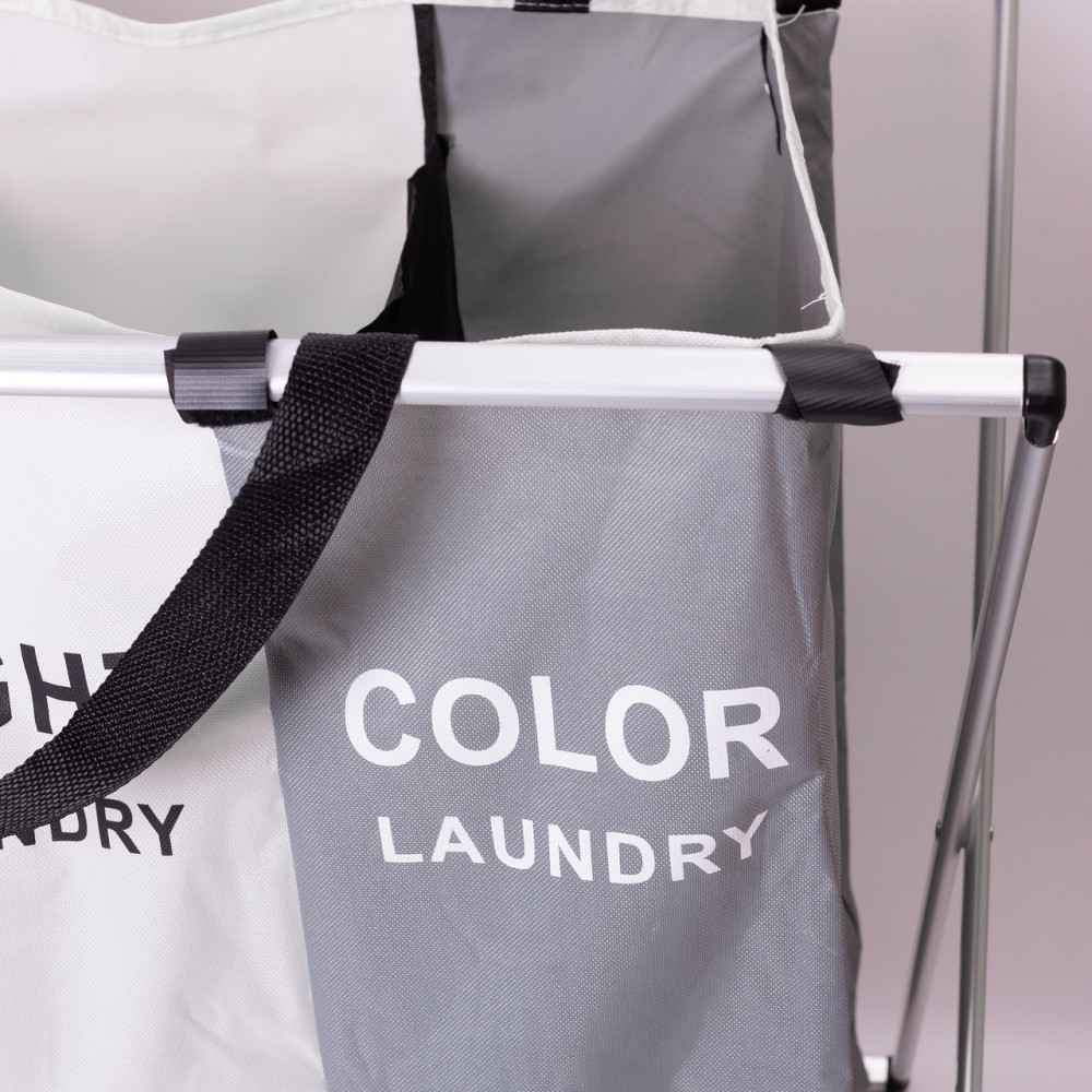 Кошик-органайзер для білизни на каркасі 95 (л) на 3 відділення HP-41-4 Коломия - фото 7