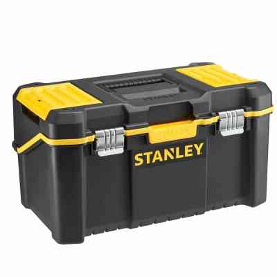 Ящик для інструментів Stanley ESSENTIAL Cantilever, 19&quot;, 490х290х250 мм, з металевими зам (STST83397-1) Вінниця