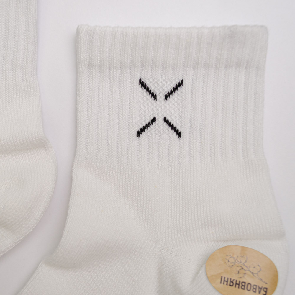 Набор носков мужских хлопковых 10 пар Youstar 053 Низкие 41-47 Белый Сумы - изображение 8
