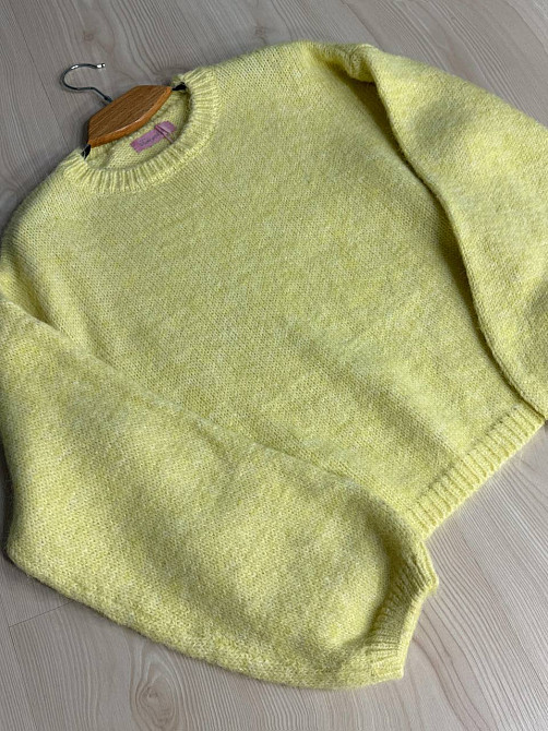 Свитер женский Fancy Matinee 6119 оверсайз меланж, желтый, one size Киев - изображение 19