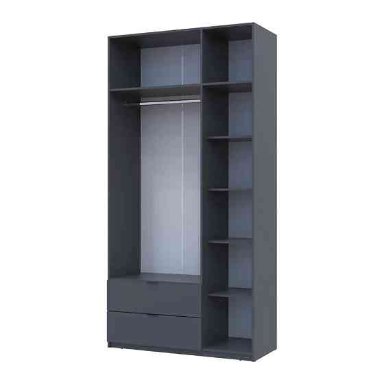 Шкаф для одежды Doros Лукас Графит 3ДСП 120х50х240 DRS-011650 (80737797) Львов