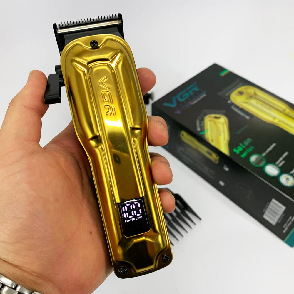 Машинка для стрижки волосся електрична VGR, Тример для скронь Машинка окантовки акумуляторна DP-80 Львів - фото 4