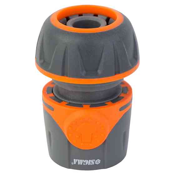 Конектор 1⁄2" швидкознімний для шланга 3⁄4" (ABS+TPR) FLORA (5015544) Київ