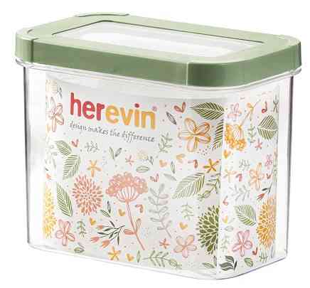 Контейнер HEREVIN Storage Canister-Green-Peach 1.2 л (161212-100) (7077952) Киев