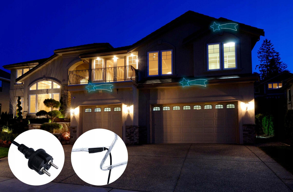 Світлодіодна новорічна комета зірка E12D2 Київ - фото 5