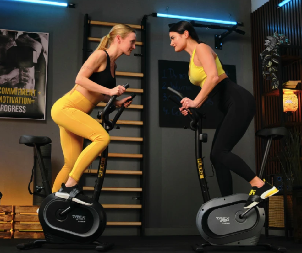 Велотренажер магнитный Trex Sport TX-450MB FLEXO черный Киев - изображение 4