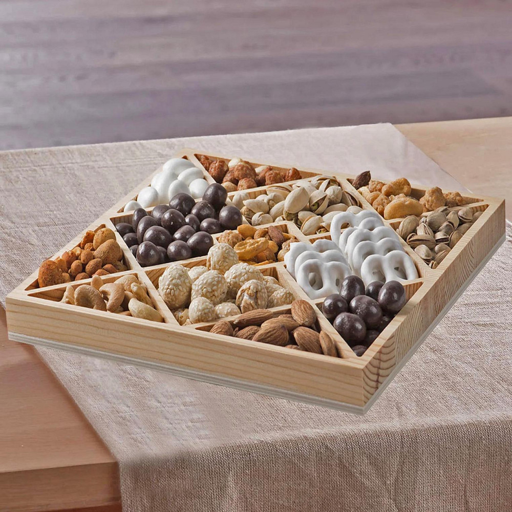 Менажница деревянная 