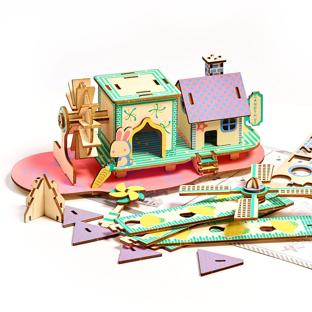 Дерев'яні 3D пазли . Тривимірний конструктор-головоломка 25.2 см * 13 см * 27.7 см Кам'янець-Подільський - фото 4