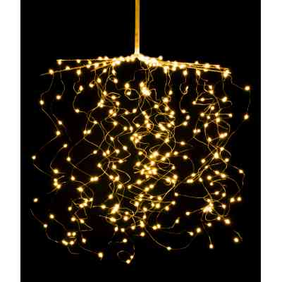 Гирлянда Luca Lighting подвеска с мерцанием Свисающие струны 1,5 м теплый белый (8718861853551) Винница