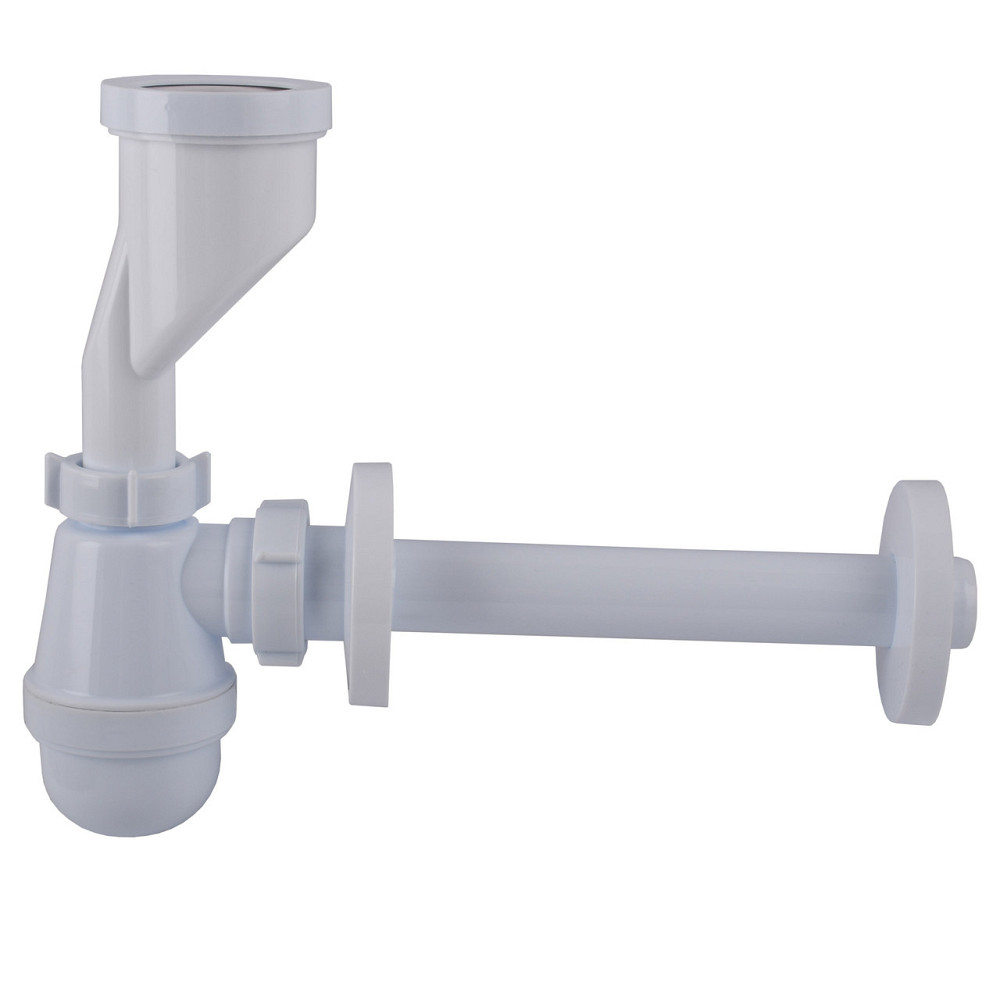 Сифон OPTIMUM для пісуара з трубкою 40/32*200, розетками 32 та 40 OPTI-19708 (000029710) Київ - фото 1