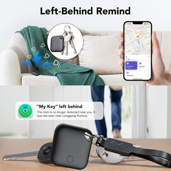 Bluetooth трекер CASCHO Air Tracker Tag 4 шт для Apple Find My, пошук ключів і багажу, IP67, iOS Київ