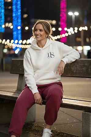 Теплый женский костюм тринитка на флисе Бордовый 2XL-3XL Харьков