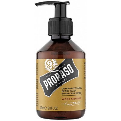Шампунь для бороди Proraso Wood &amp; Spice 200 мл (8004395007509) Вінниця - фото 1