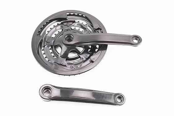 Шатуни "квадрат" 170мм, 48.38.28T MTB, чорні BL 05, від 5шт -10% Київ