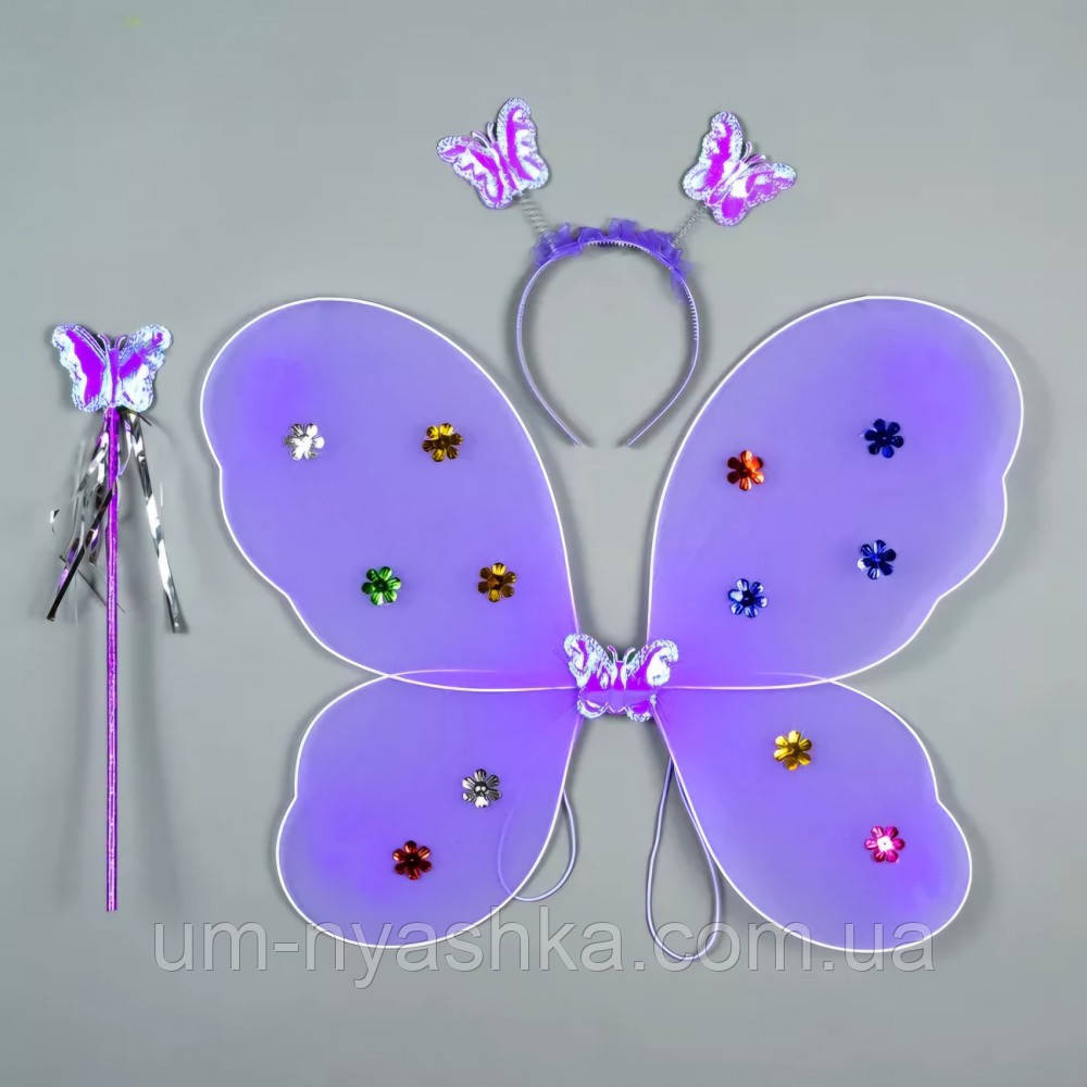 Крила Метелика Комплект метелика крила + обруч + чарівна паличка Кривий Ріг - фото 2