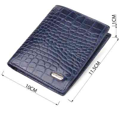 Портмоне Canpellini Из натуральной кожи Синее (21499) Винница