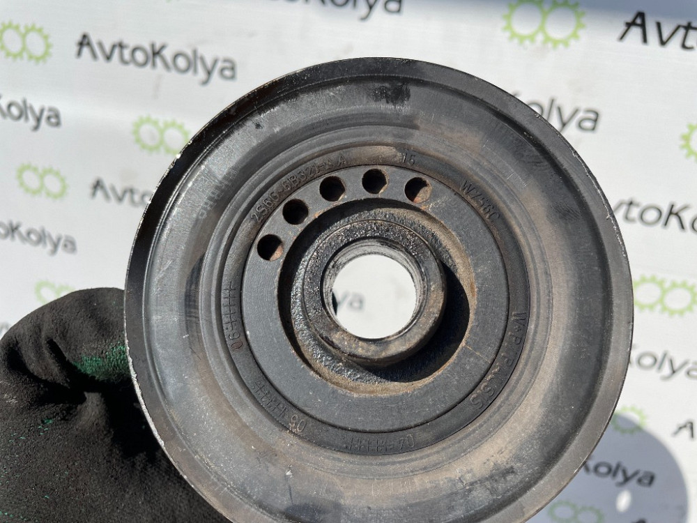 Шків колінвала Ford Fiesta 1.25 / 1.4 / 1.6 бензин 2002-2008 (2S6G-6B321-AA) Ковель - фото 5