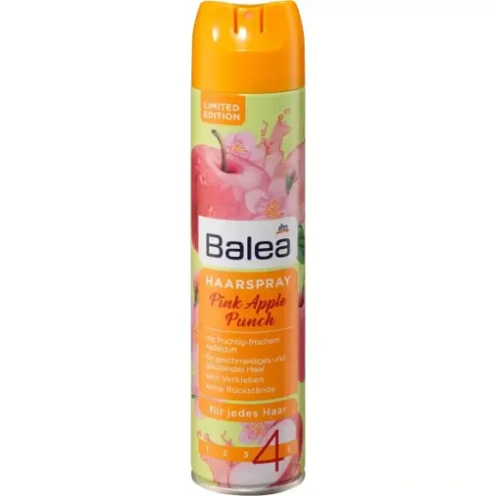 Лак для волос Розовый яблочный пунш Balea, 300 мл (Германия) Balea Haarspray Pink Apple Punch, 300 m Львов