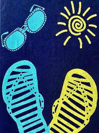 Детское махровое полотенце Ideal Textile Summer 70х140 см 450 г/м2 (56860816) Черновцы