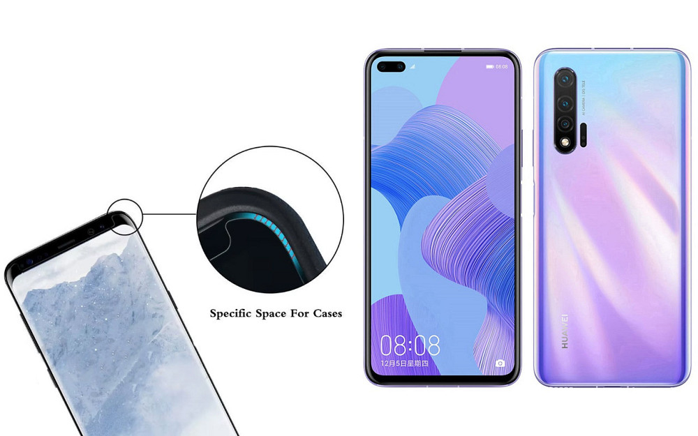 Защитное стекло HyperGlass Pro для HUAWEI Nova 6 5G – максимальная чувствительность и защита Киев - изображение 3