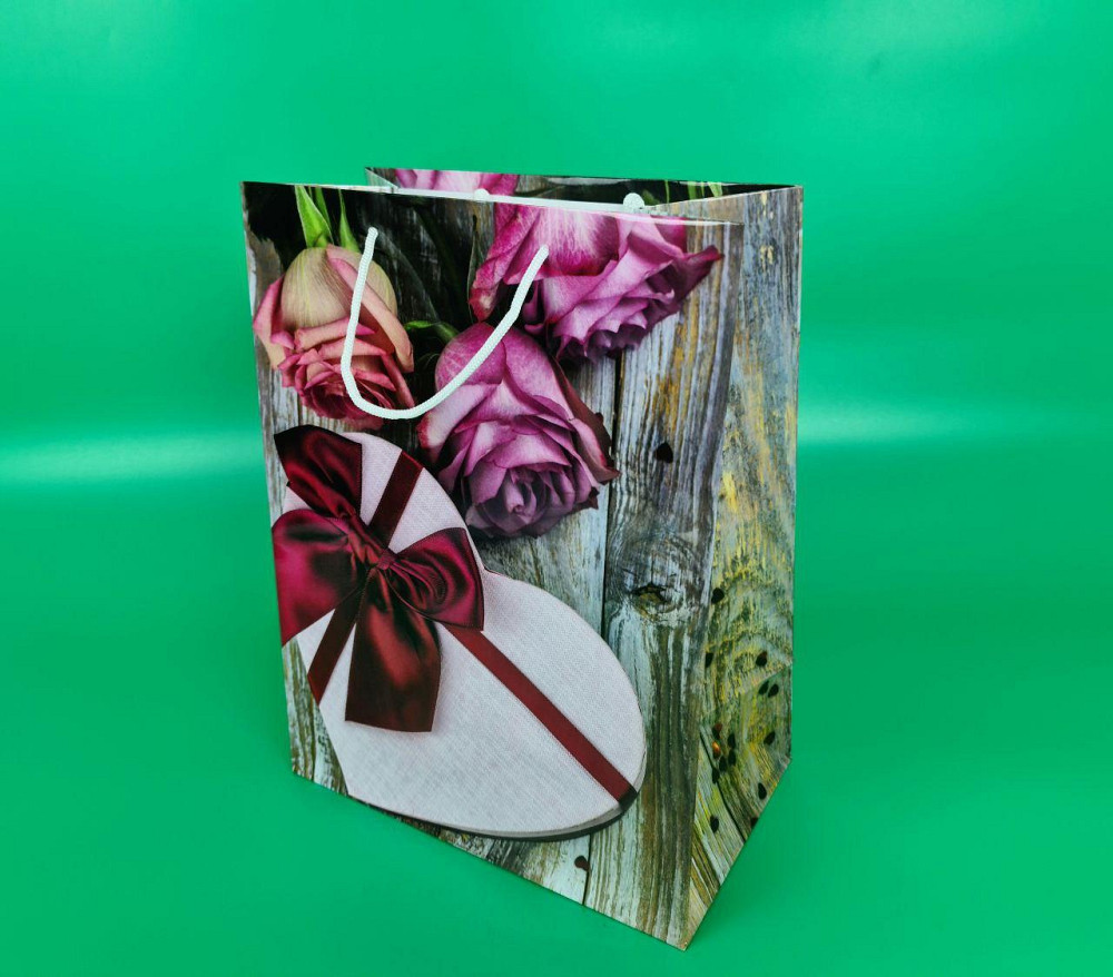 Подарочный  бумажный пакет Гигант (широкое дно )о 30/40/17(артGSD-36) (12 шт) Харьков - изображение 1